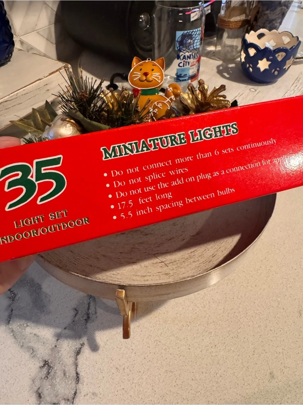 VTG Sterling 35 Miniature Christmas Lights Multi-Color TESTED & WORKING